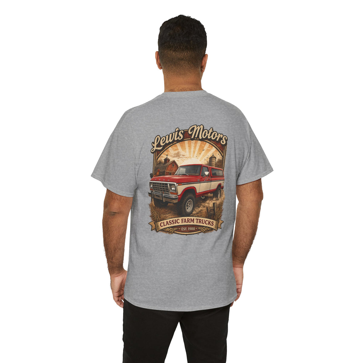Red/White truck tee