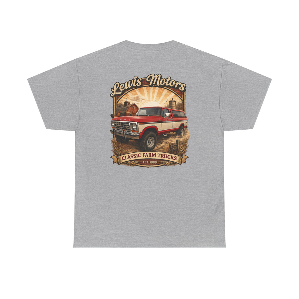 Red/White truck tee