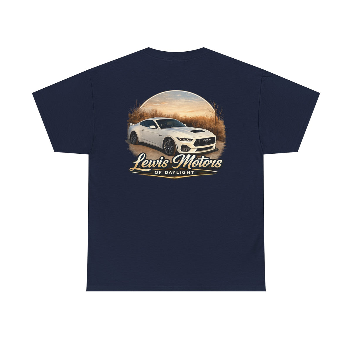 White Mustang Tee