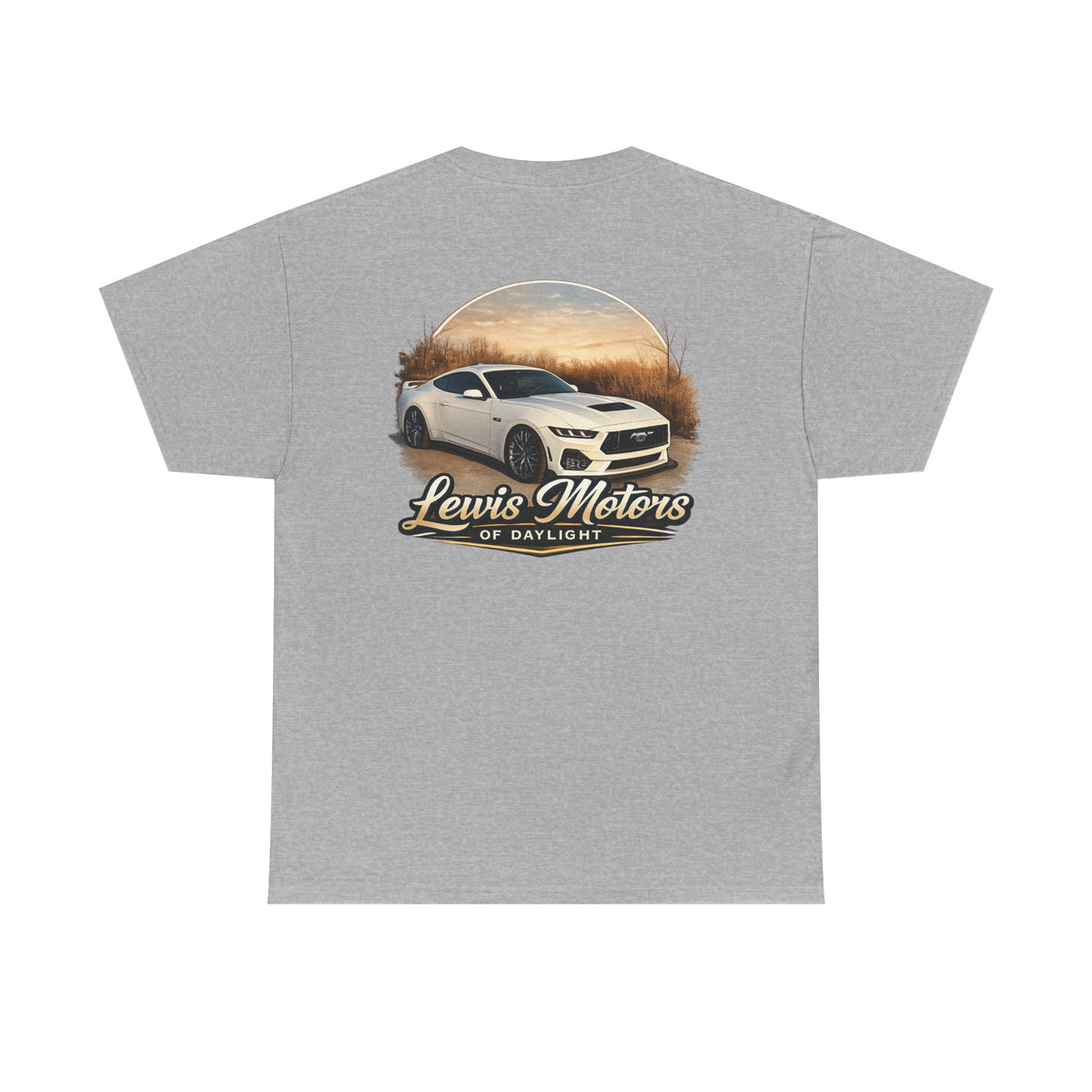 White Mustang Tee