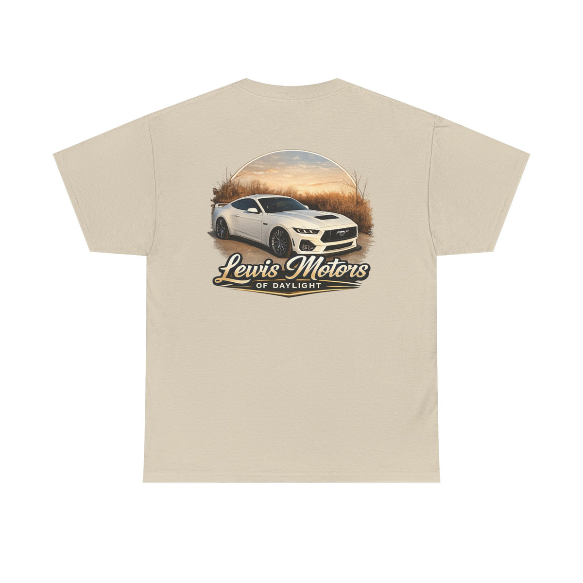 White Mustang Tee