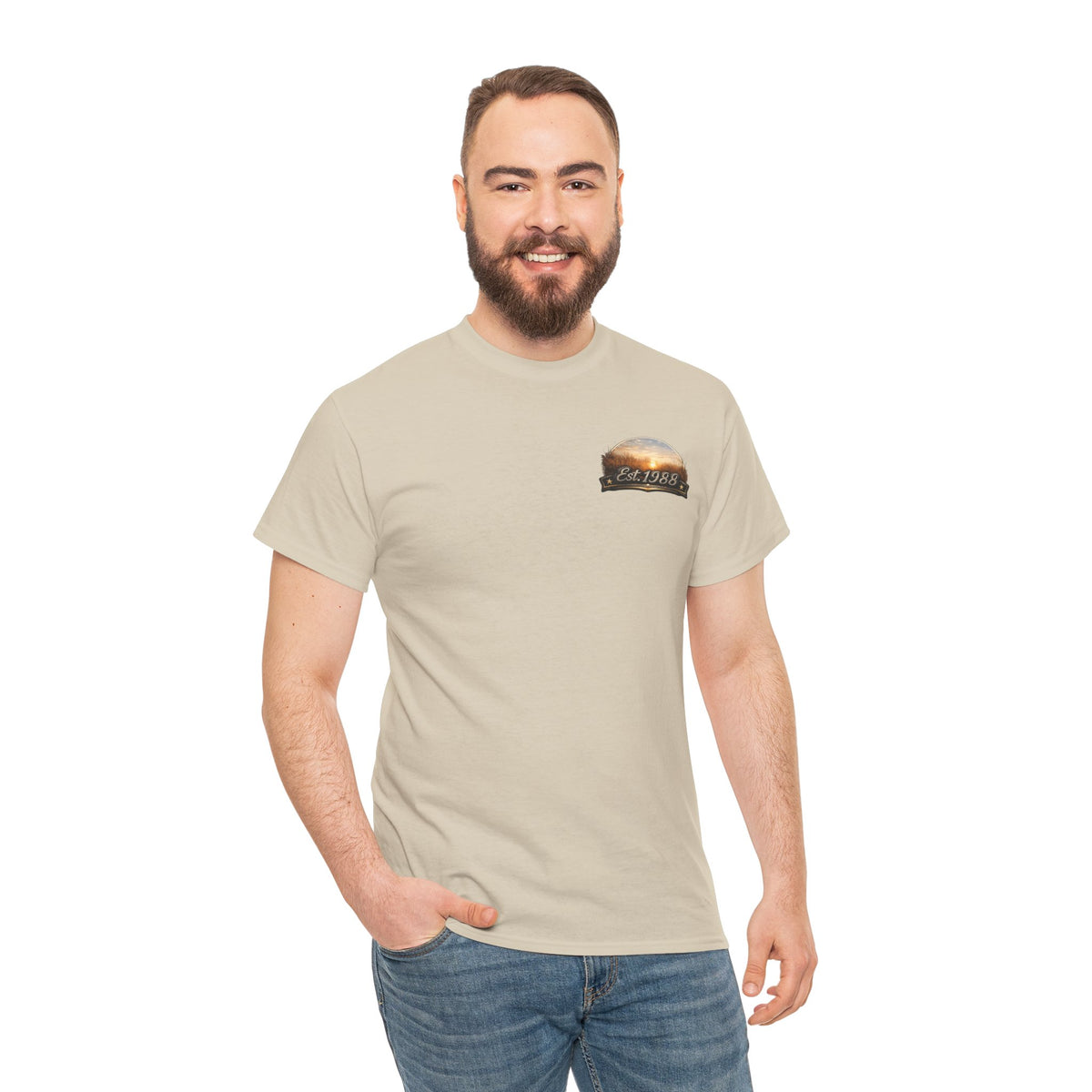 White Mustang Tee