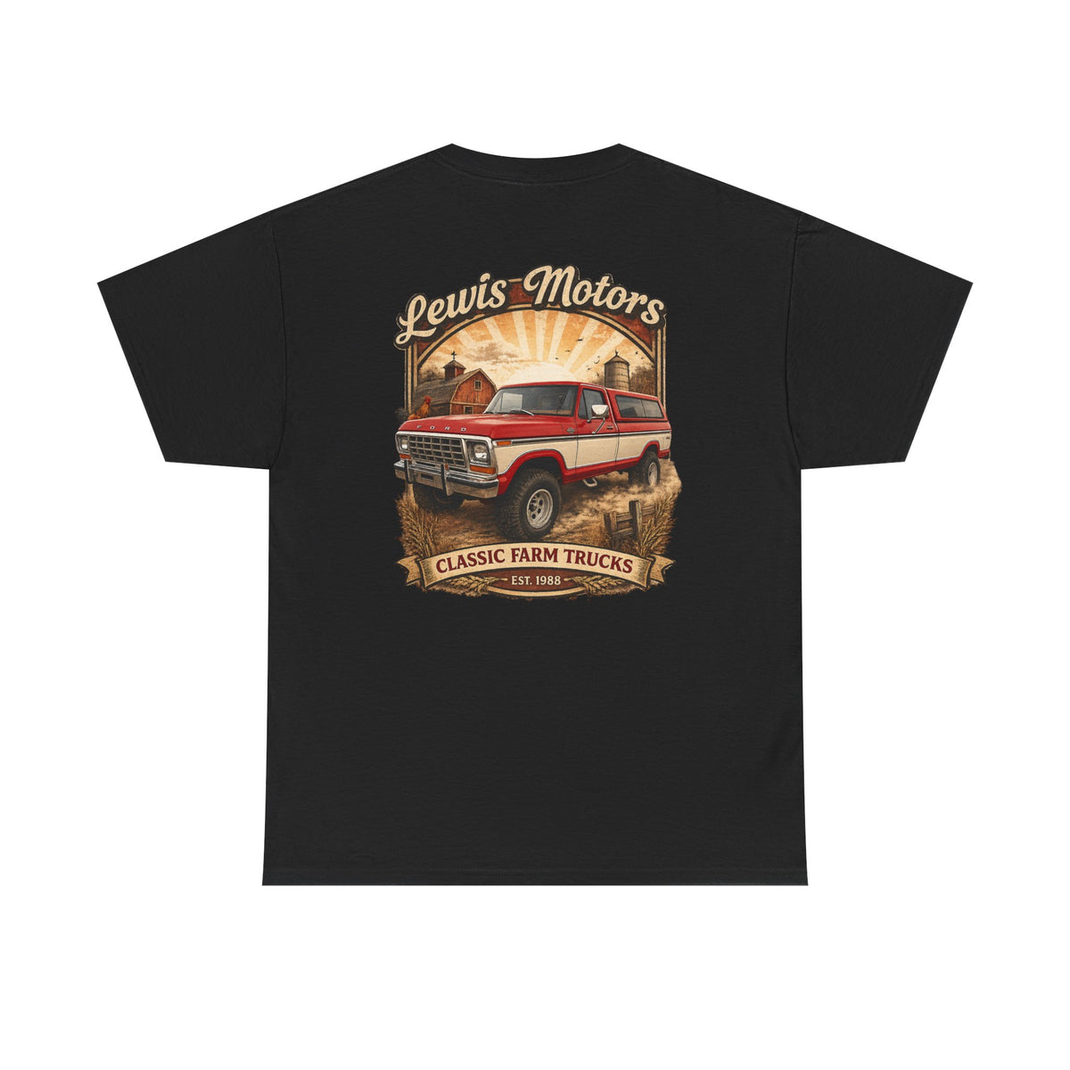 Red/White truck tee