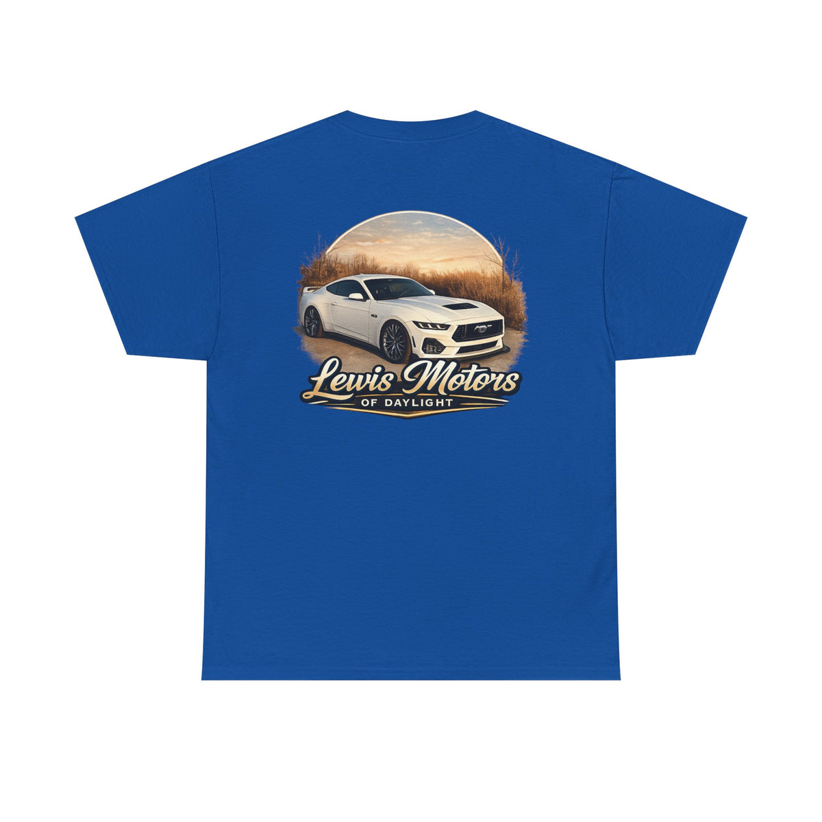 White Mustang Tee