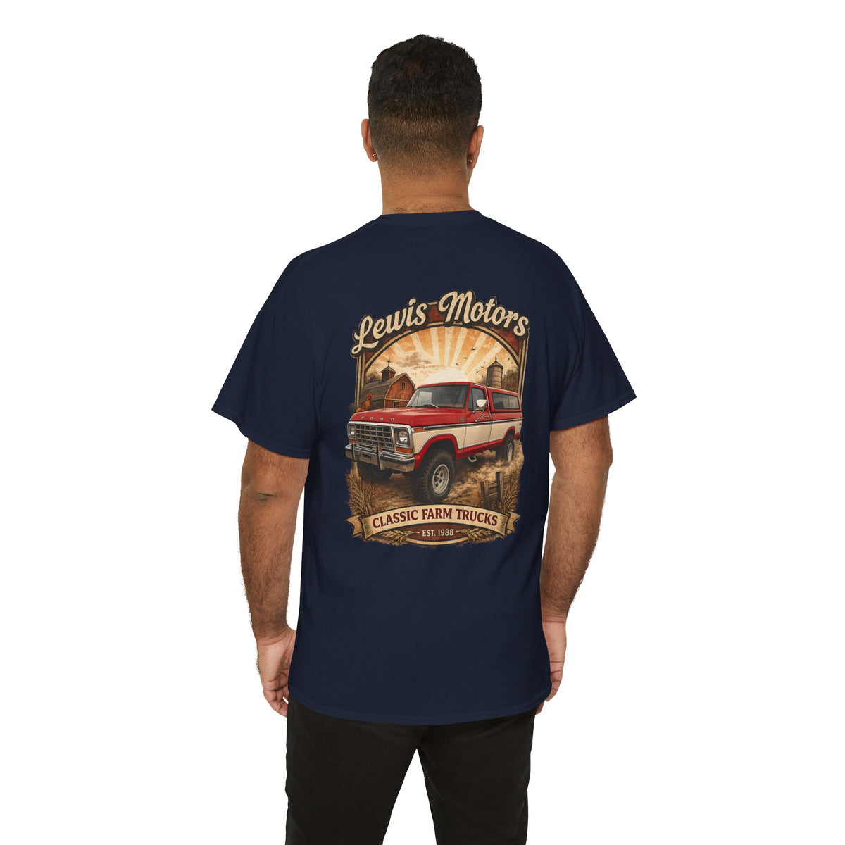 Red/White truck tee