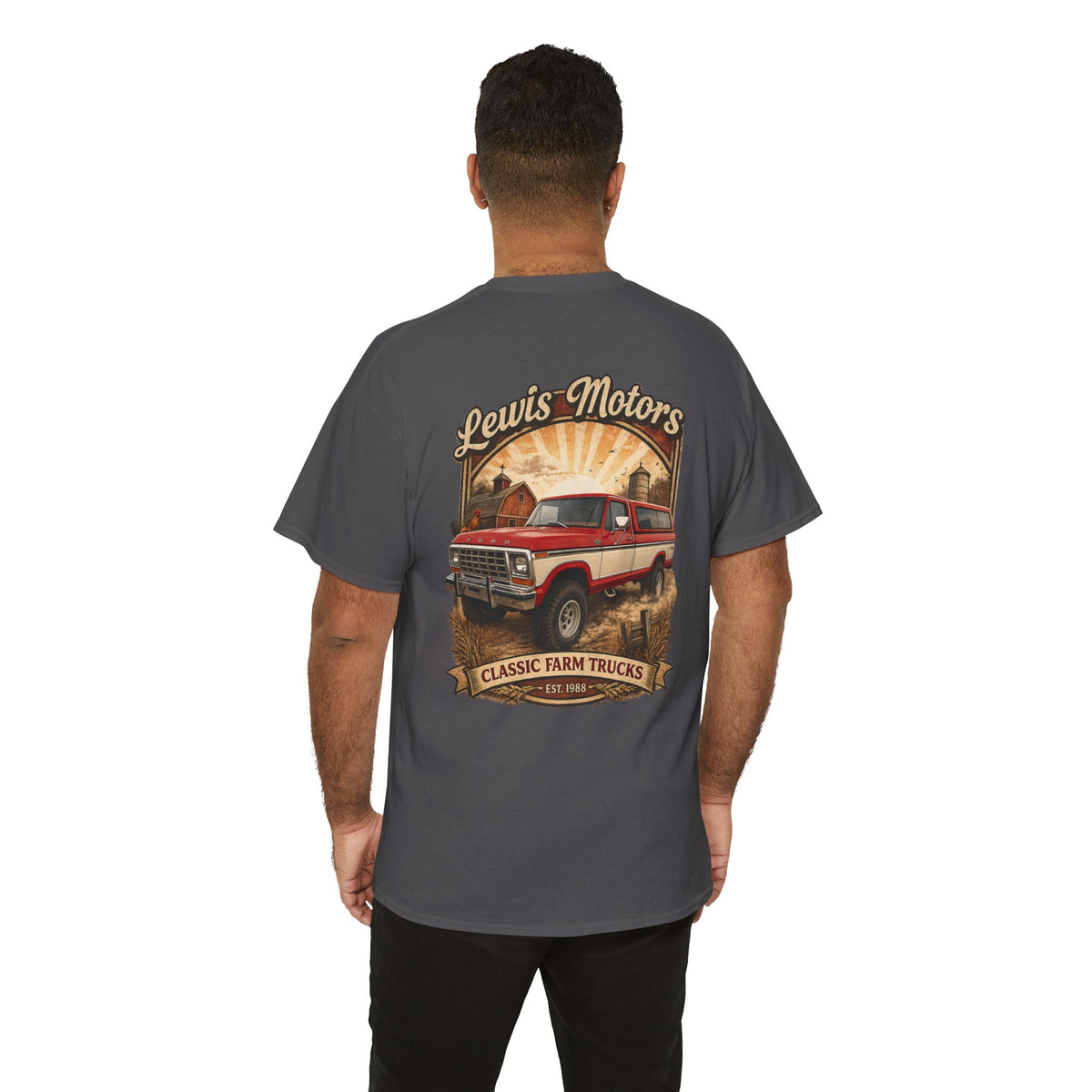 Red/White truck tee